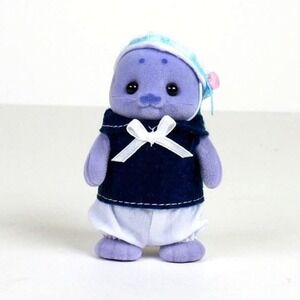 Calico Critters Sylvanian Families FS-51 Seal Father - Miniature Animal Doll